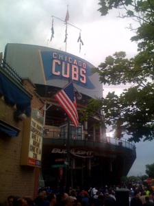 No trip to Chi-Town is complete without a trip to the Wrigley Bleachers